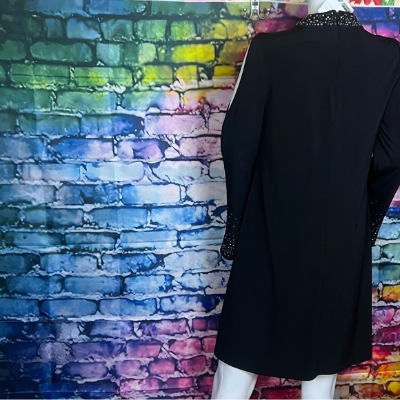 NWT Jessica Howard open V-neck A-line dress - Picture 2 of 11